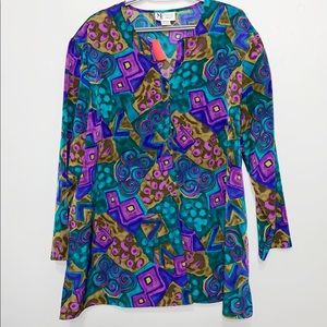 Maggie sweet print blouse